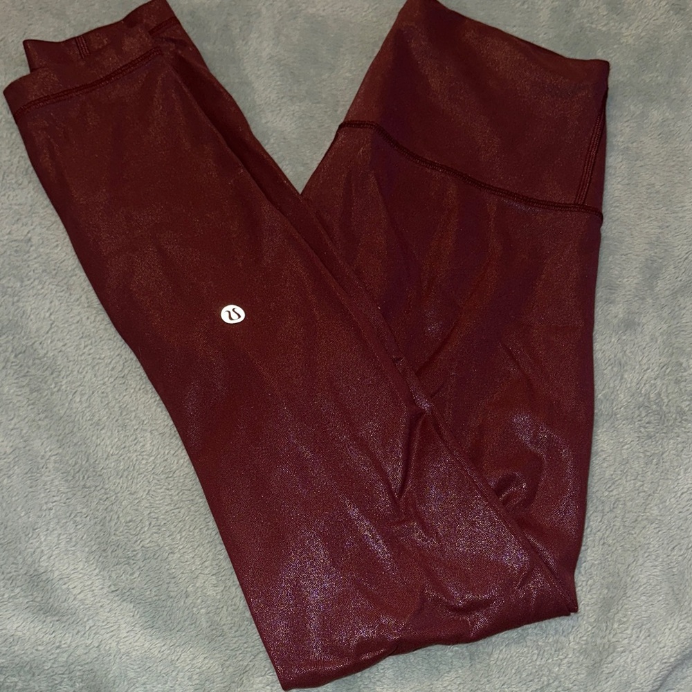 Women's Burgundy Pants